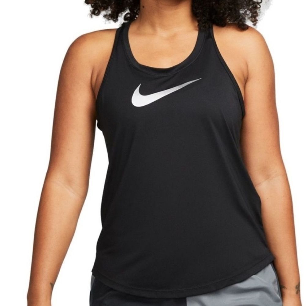 Nike Women's Black Dri-FIT Running Tank